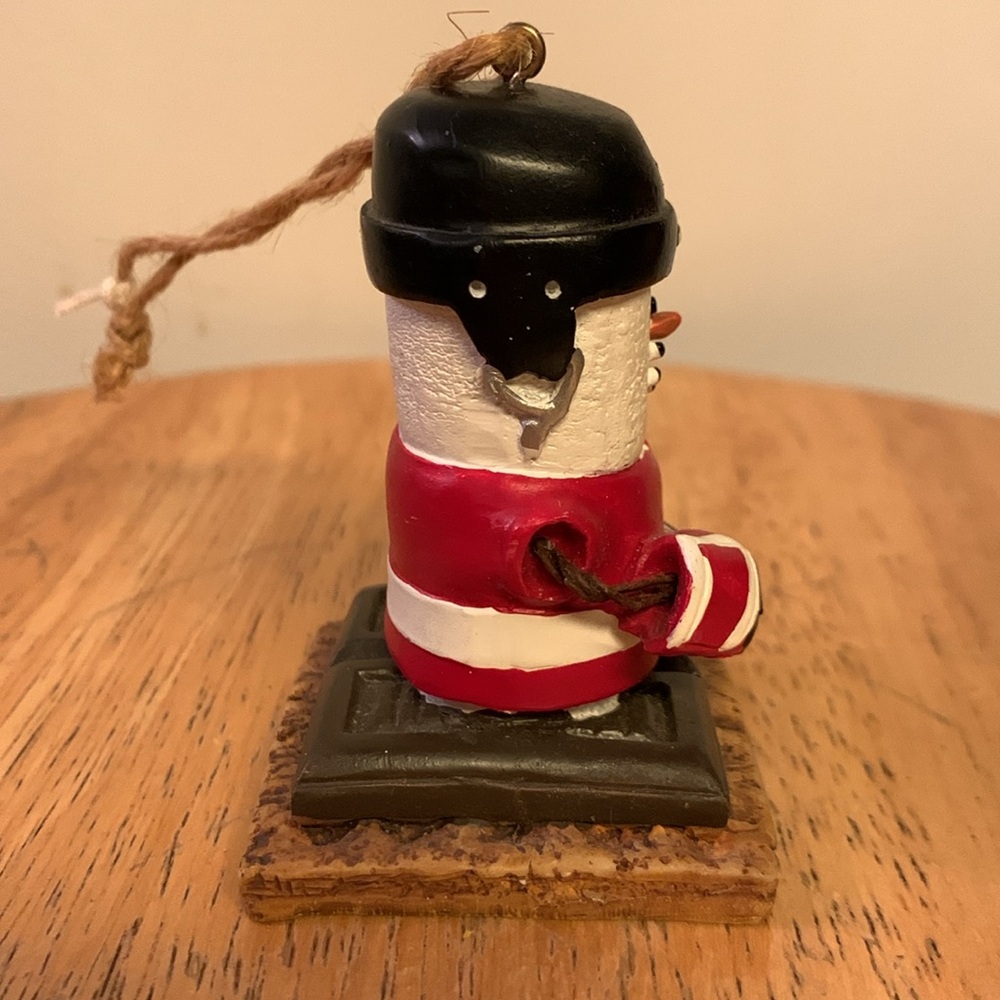 S’Mores Hockey Player Ornament - Picture 6 of 7